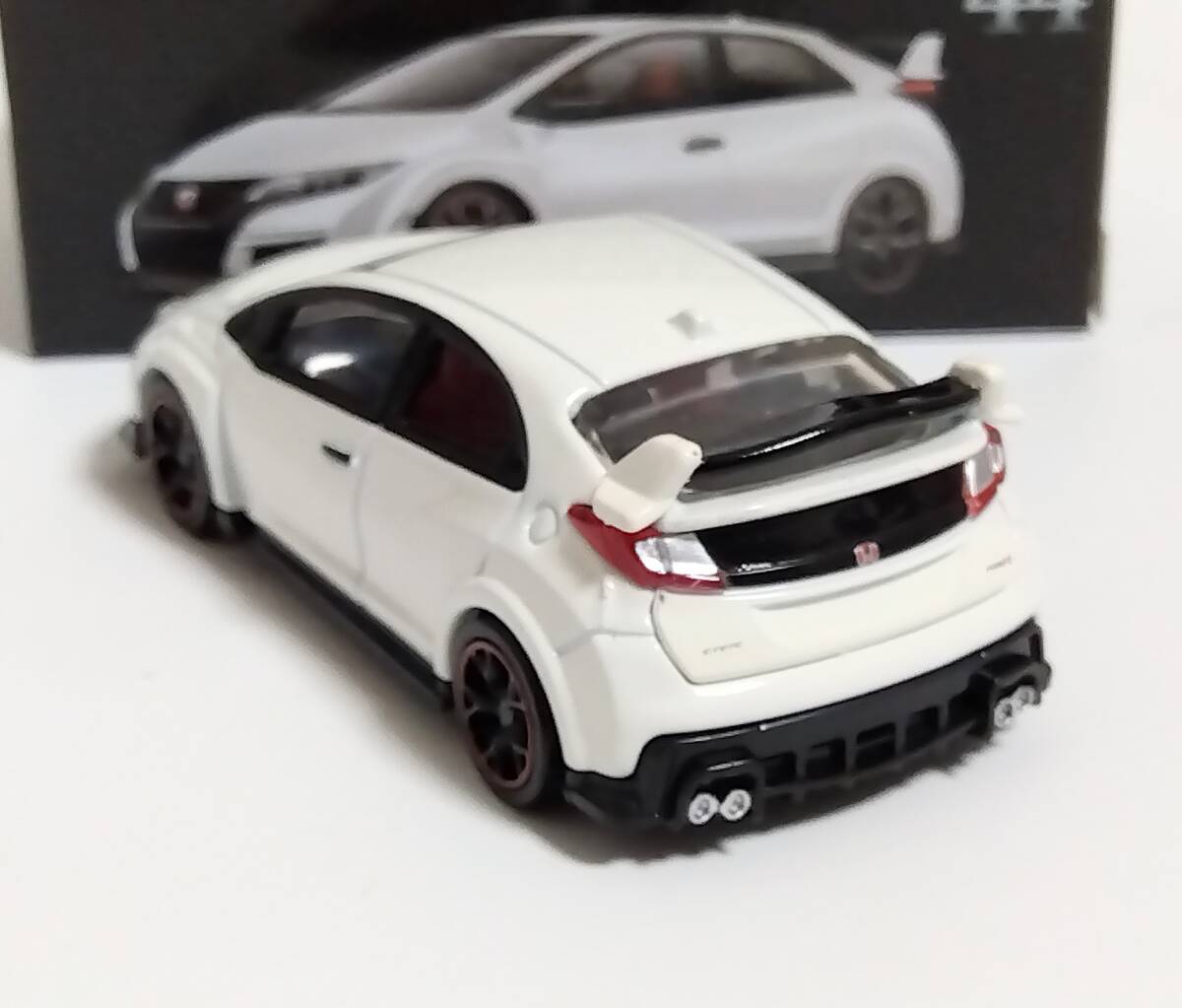 トミカプレミアム【ホンダ シビック TYPE R(FK2)】通常品★開封済み★美品★まとめて同梱可能♪ _画像3
