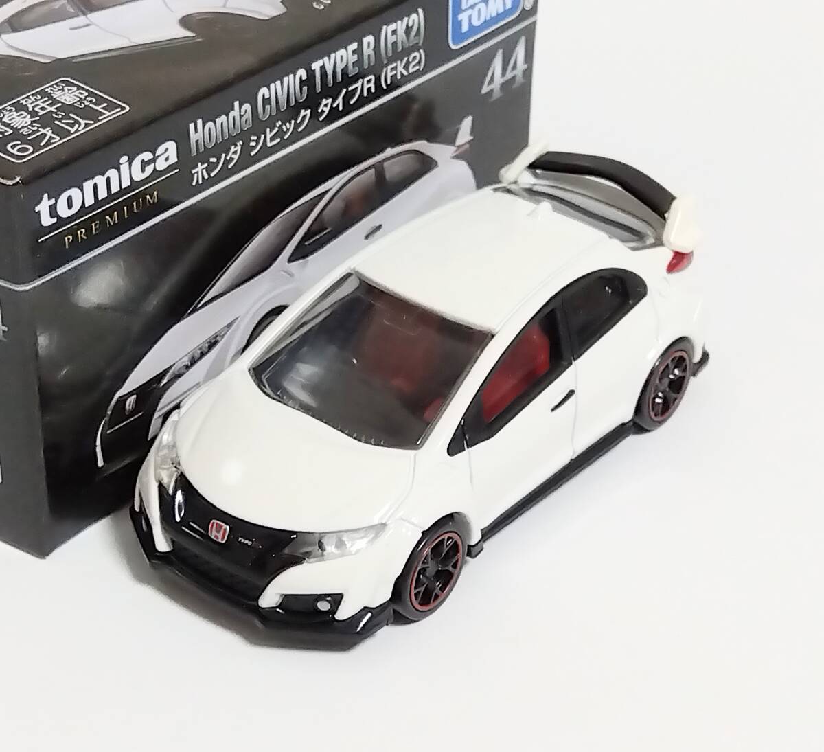 トミカプレミアム【ホンダ シビック TYPE R(FK2)】通常品★開封済み★美品★まとめて同梱可能♪ _画像1