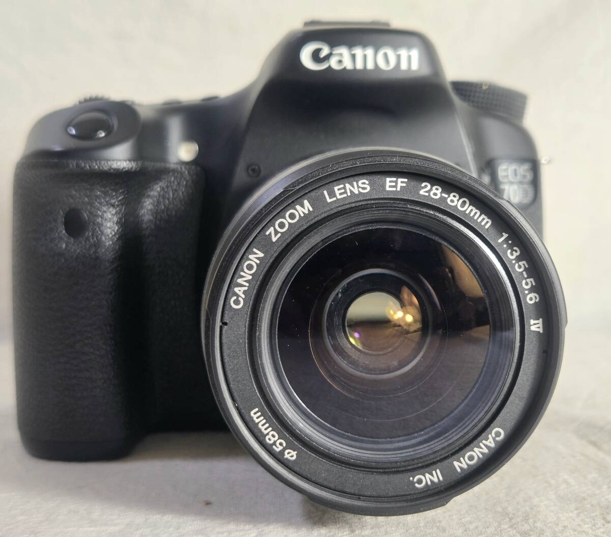 ★完動美品!★ Canon EOS 70D キャノン ダブルレンズセット マクロレンズ EF28-80mm + EF-S35mm MACRO 純正充電器・バッグ・ガイド本付_画像2