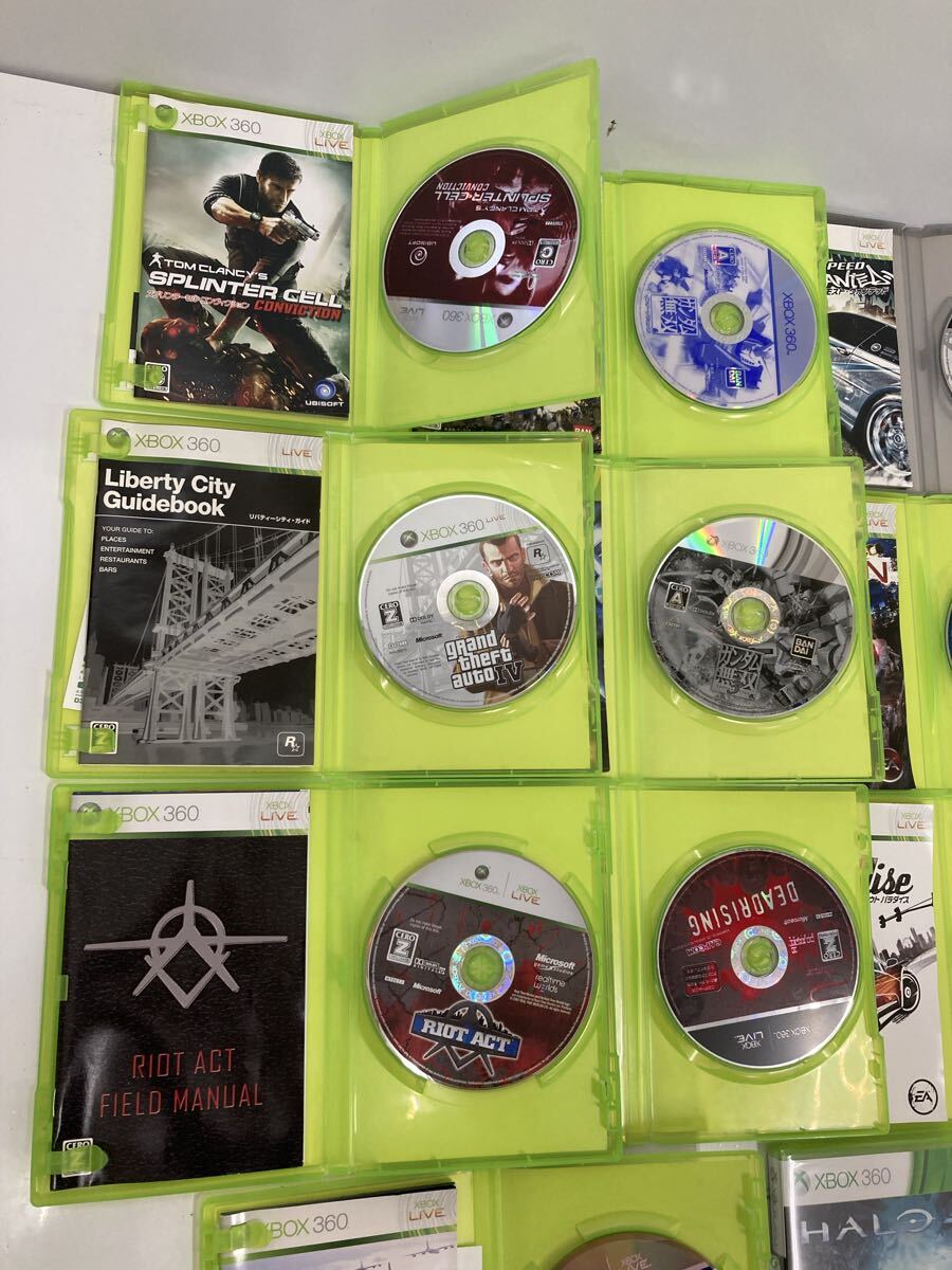 Microsoft マイクロソフト XBOX360 ゲームソフト まとめ 動作未確認(rèn) 1001-401
