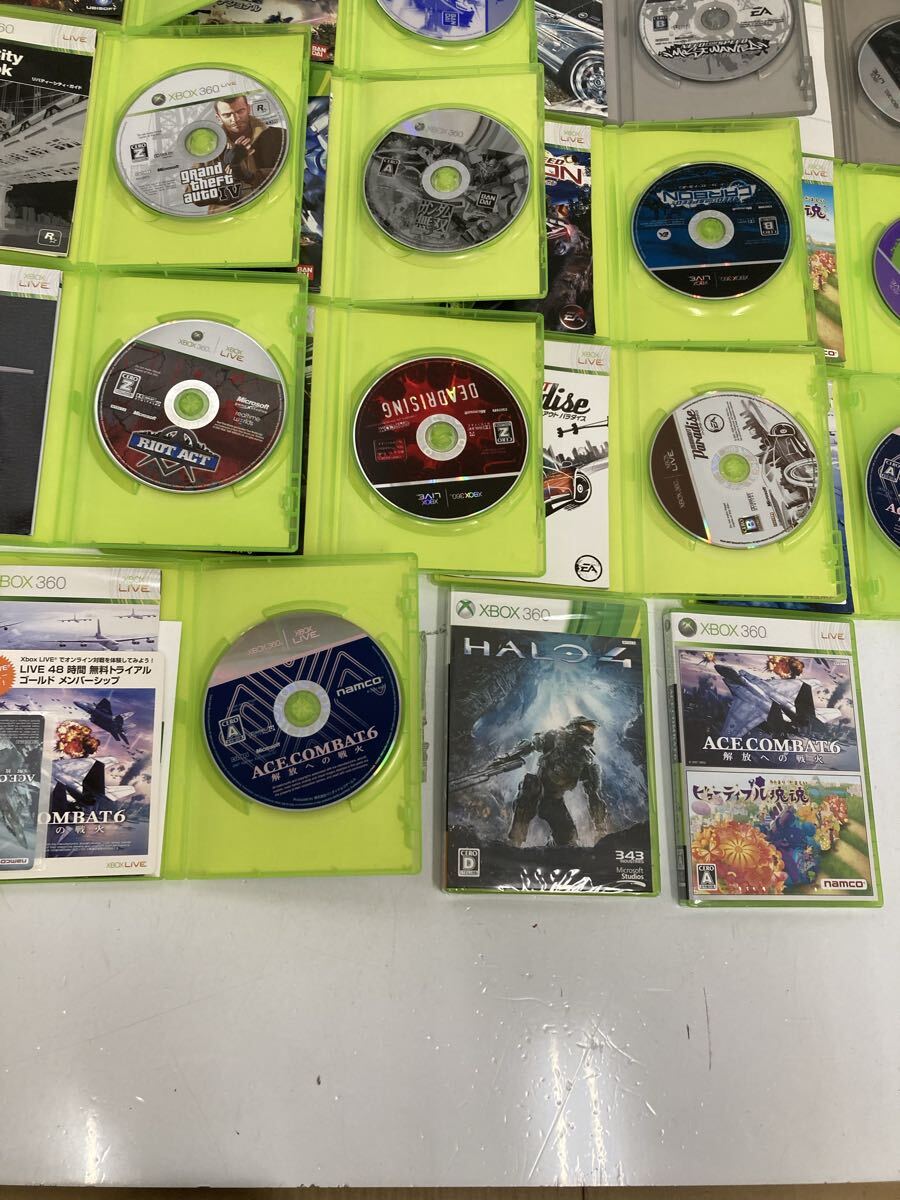 Microsoft マイクロソフト XBOX360 ゲームソフト まとめ 動作未確認(rèn) 1001-401