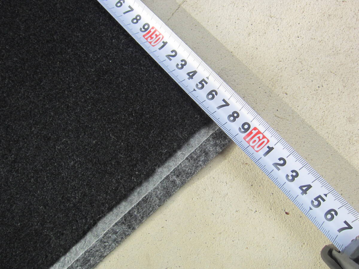 Toyota оригинальный товар пол ковровое покрытие нет готовый продукт Hiace 200 серия NV350 Caravan обработка свободный коврик на пол DA17 покрытие пола багажника высокая прочность черный Flat