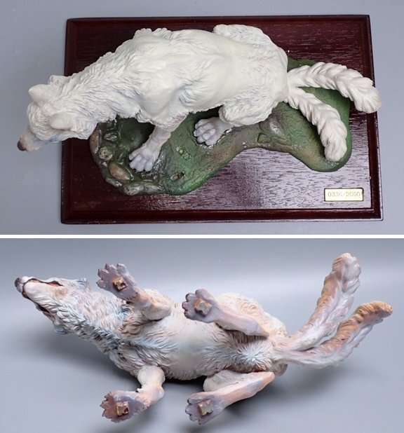 ★コミニカ もののけ姫 イメージコレクション モロ 全高約15cm/外箱・土台付き/フィギュア/スタチュー/スタジオジブリ/宮崎駿&1895800061_画像5