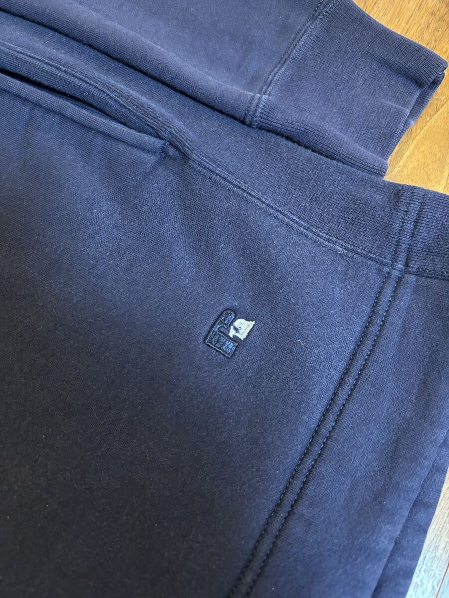 90sラッセル　スナップパーカー　XL USA製　ナス紺_画像4