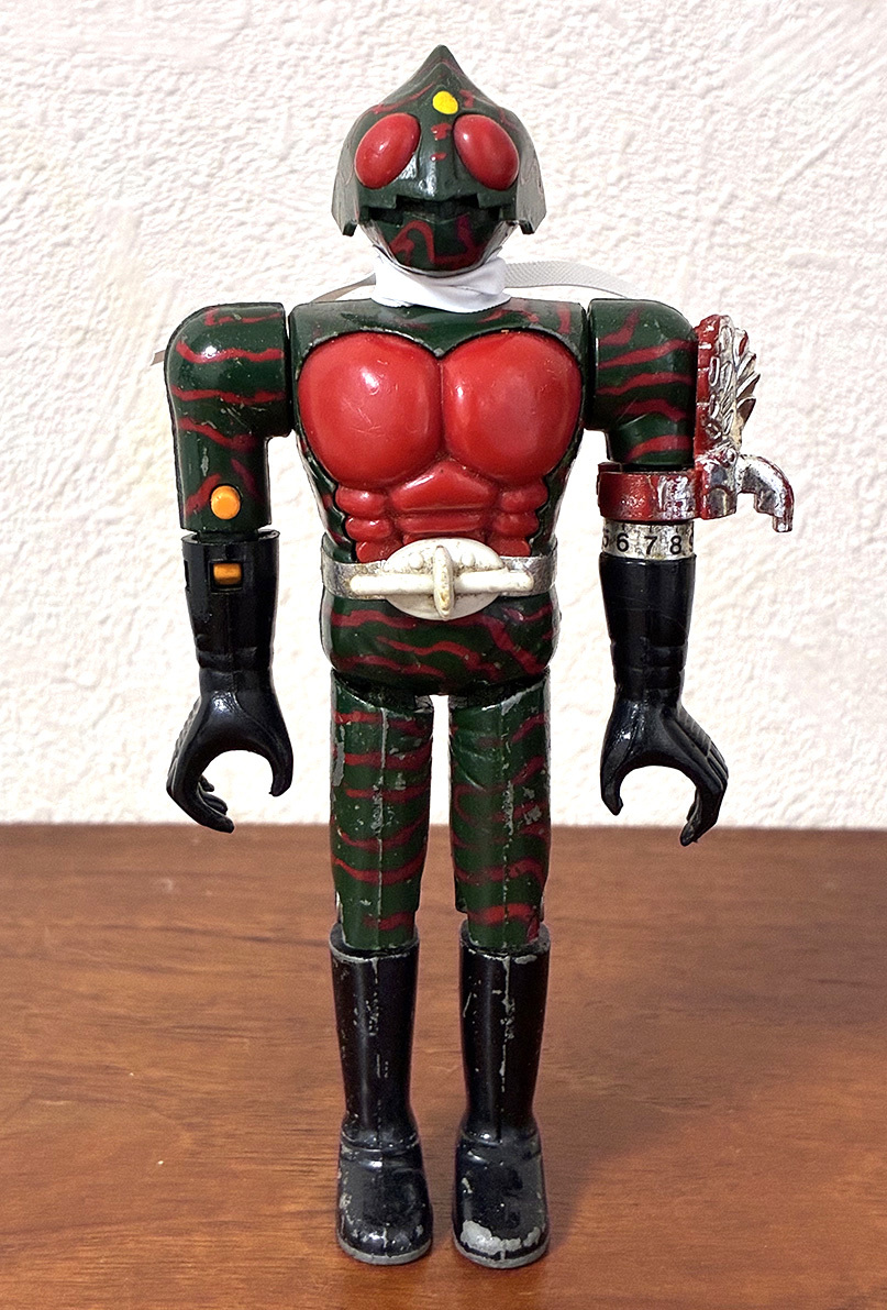 1970’s ポピー 超合金 仮面ライダー アマゾン 当時品 パンチ・ギギの腕輪付属 昭和 レトロ ビンテージ_画像2