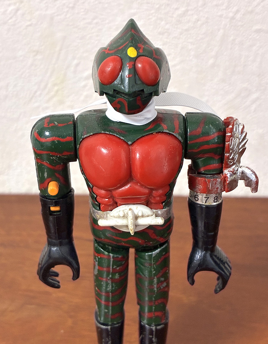 1970’s ポピー 超合金 仮面ライダー アマゾン 当時品 パンチ・ギギの腕輪付属 昭和 レトロ ビンテージ_画像1