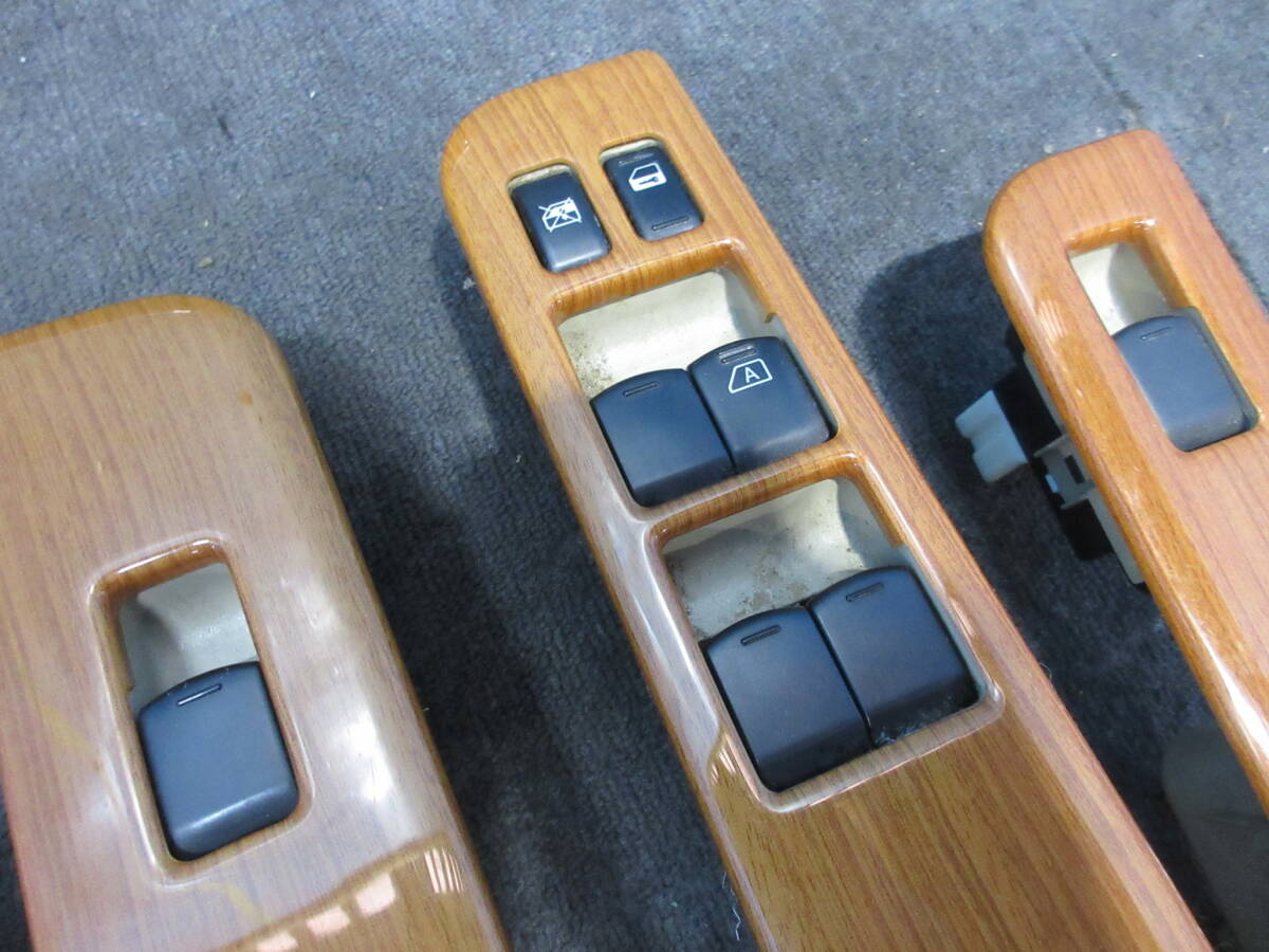 ニッサン キューブ BGZ11 木目パネルセット 純正オプション 中古_画像5