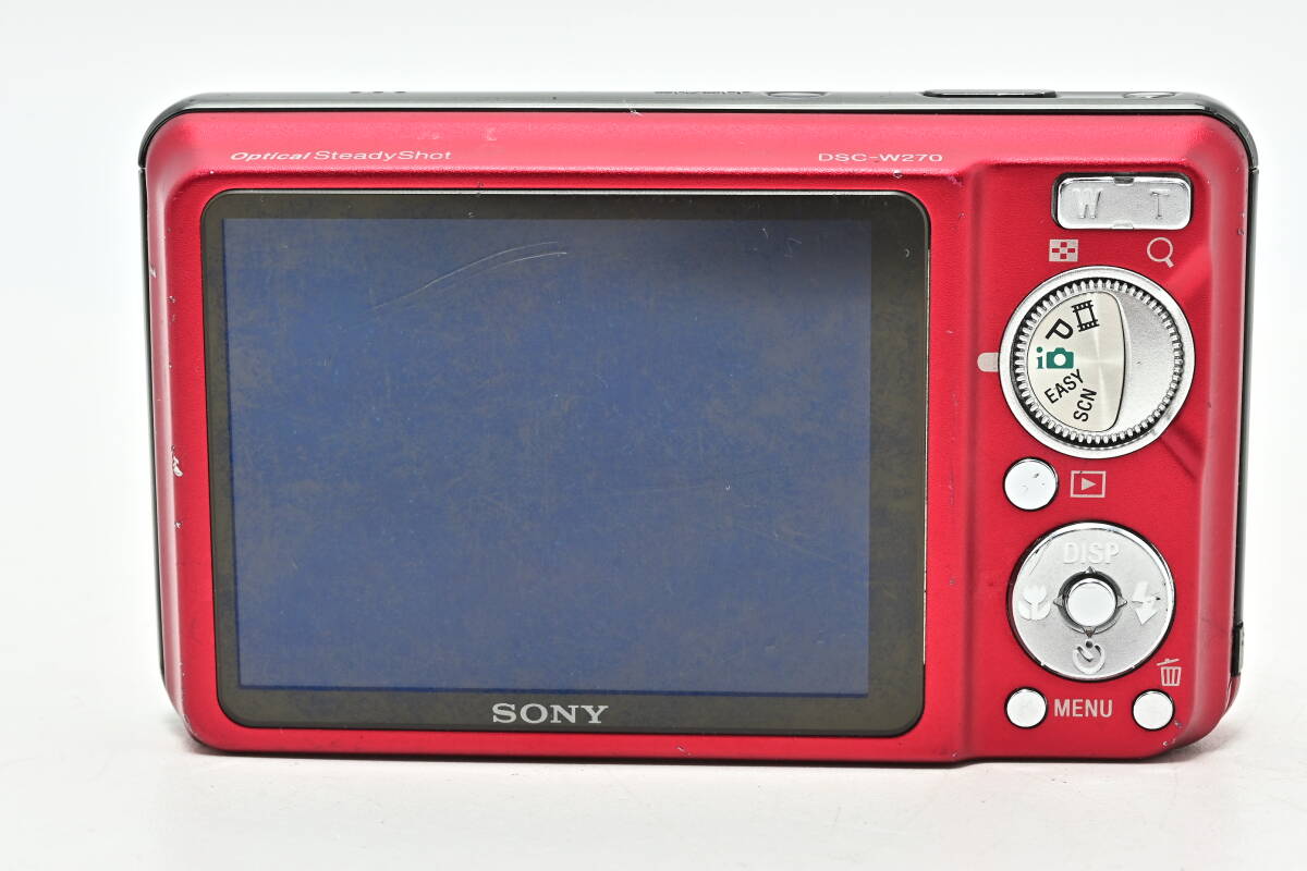 1A-236 SONY ソニー Cyber-shot DSC-W270 オートフォーカス コンパクトデジタルカメラの画像3