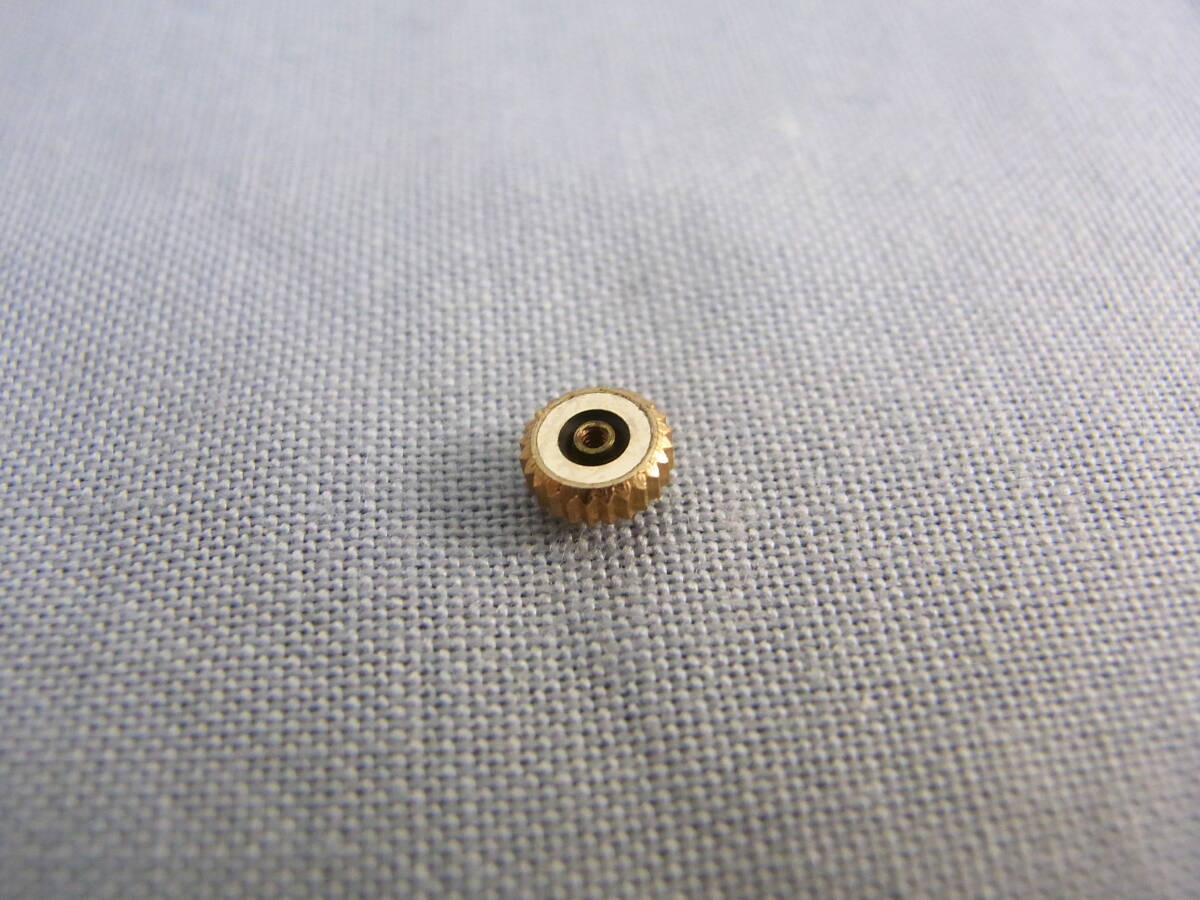 パーツ 竜頭 SEIKO チャンピオン用 金色_画像2