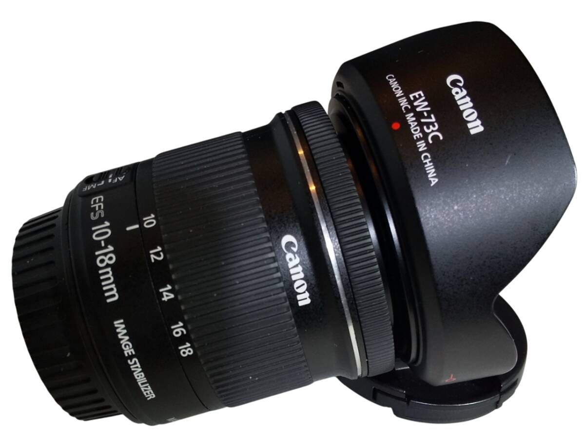 【美品】Canon EF-S 10-18mm F4.5-5.6 IS STM 超広角ズームレンズ