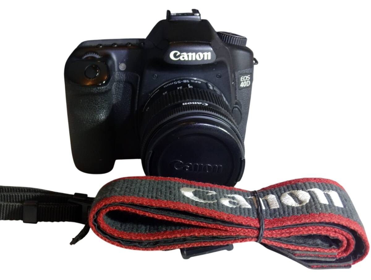 【美品】Canon EOS 40D ボディ＋EF-S 18-55mm F/4-5.6 IS STM 