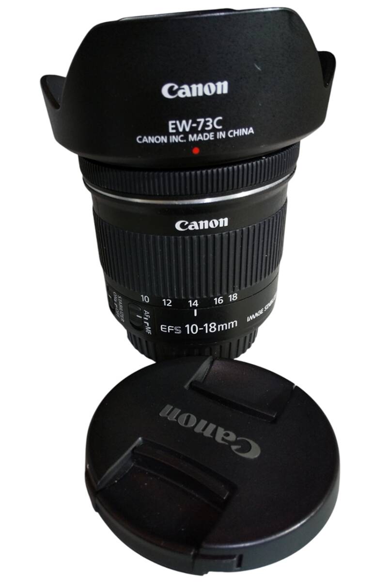 【美品】Canon EF-S 10-18mm F4.5-5.6 IS STM 超広角ズームレンズ