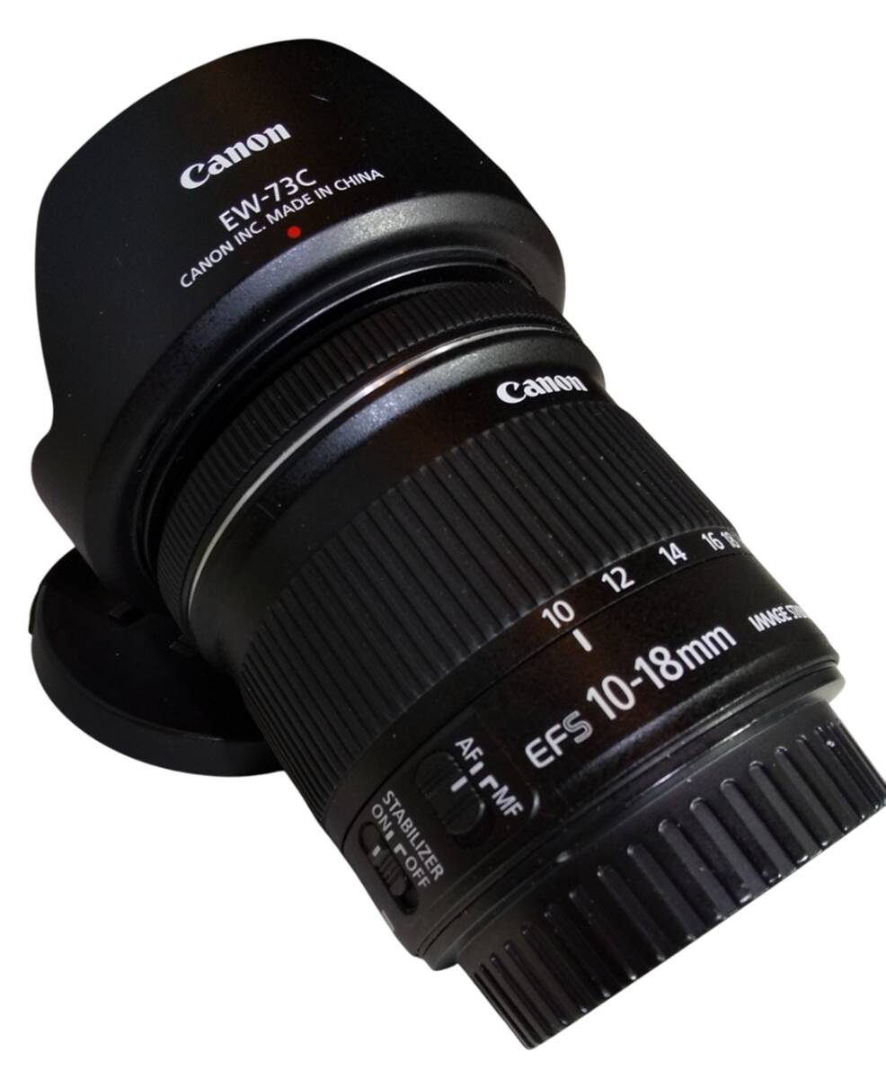 【美品】Canon EF-S 10-18mm F4.5-5.6 IS STM 超広角ズームレンズ
