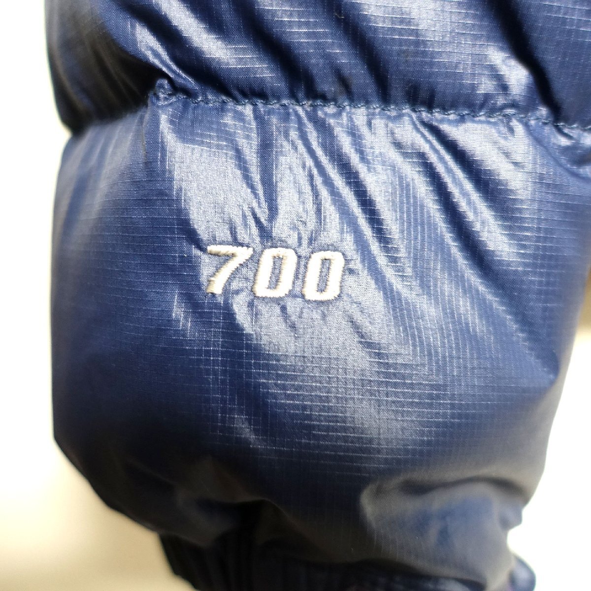 THE NORTH FACE ノースフェイス ダウンジャケット 700FP レディース Mサイズ 正規品 ブルー Z5525_画像5