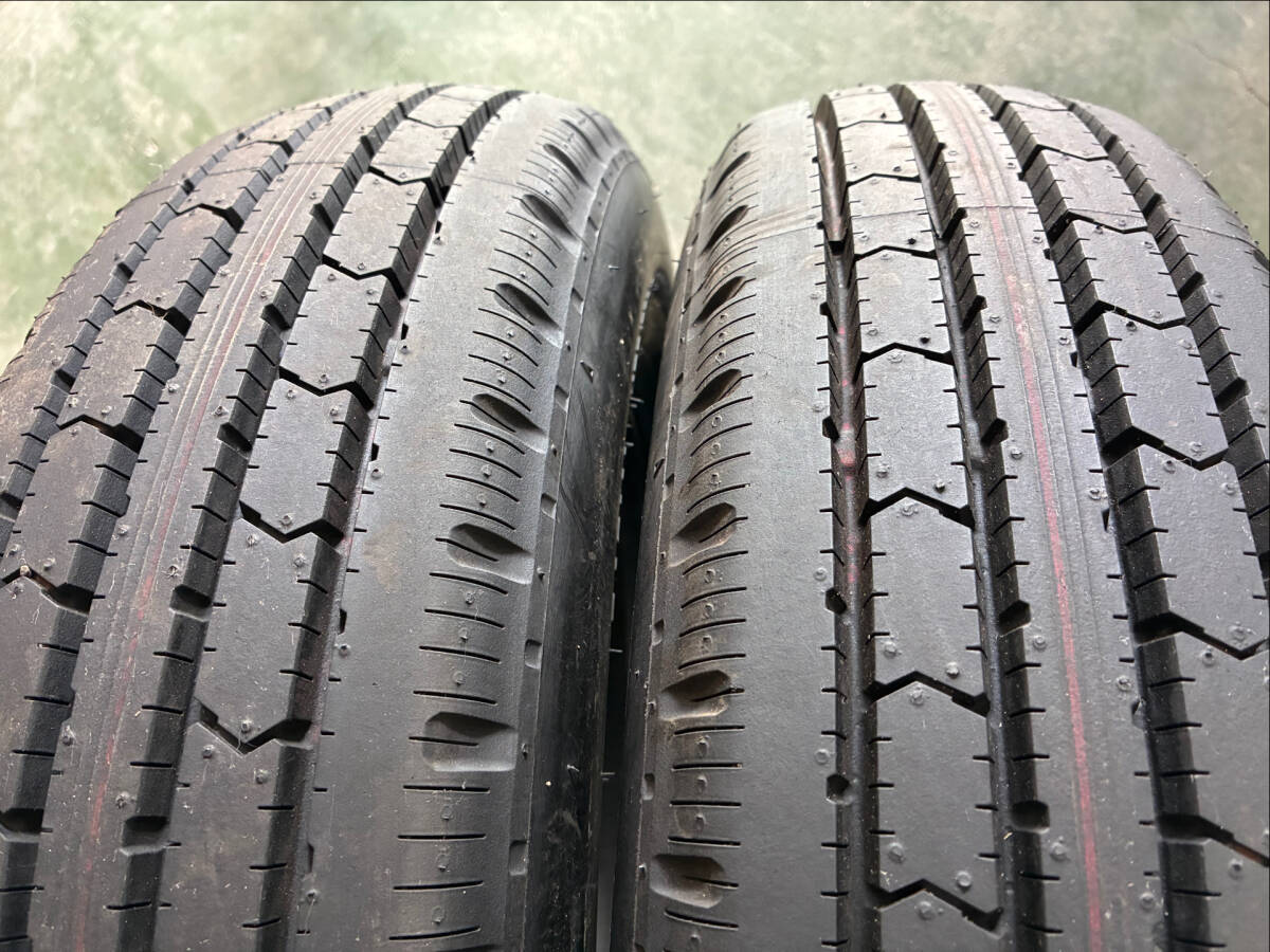 【M】 新車ハズシ 175/75R15  R202  ブリヂストン 夏 4本セット 夏の猛暑と パンク対策に!  今のうちです。2024年製_画像2