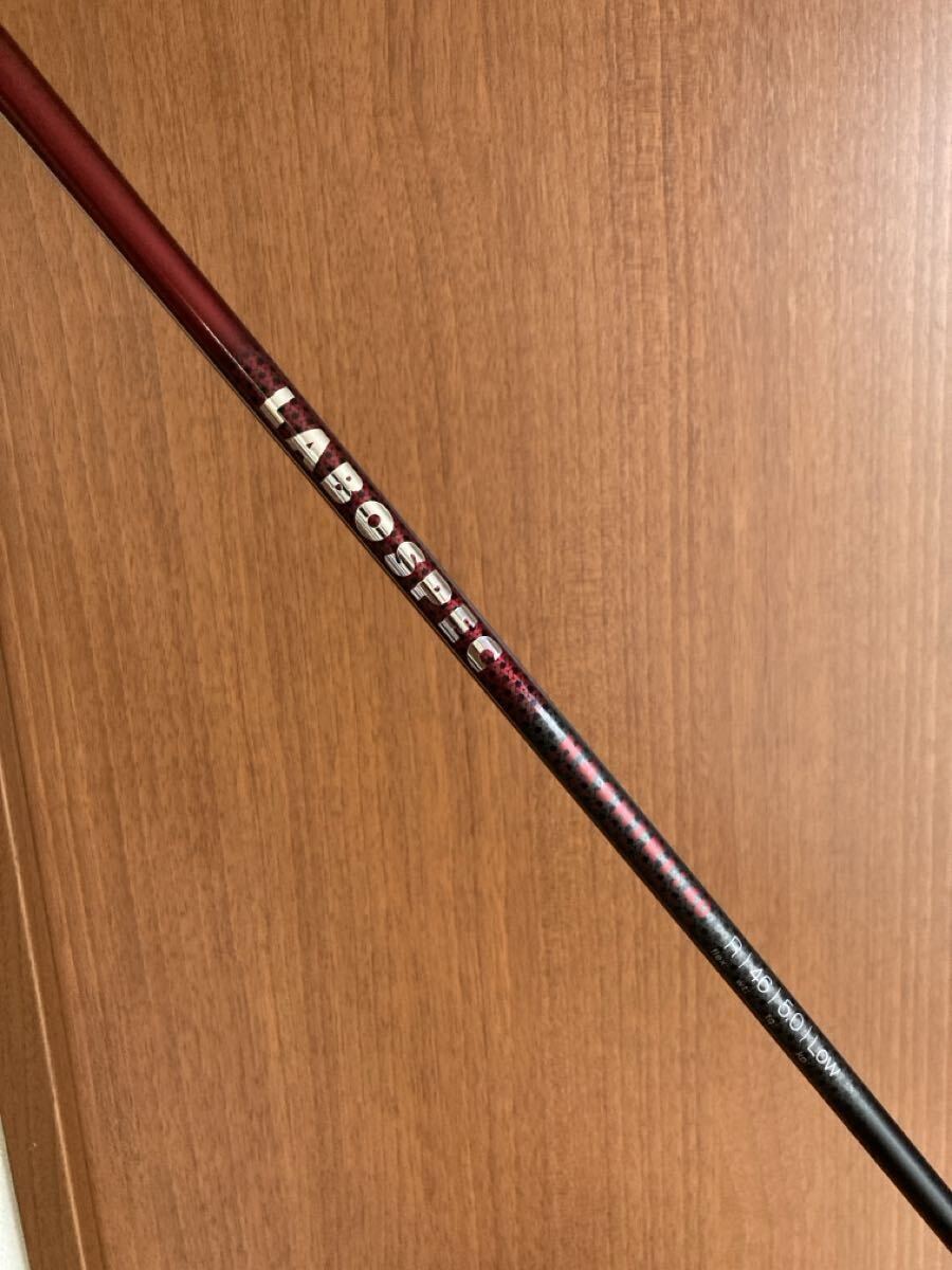 ★美品★グローブライド/ONOFF オノフ★LABOSPEC(ラボスペック)★HASHIRI★40-R★スリーブ付シャフト★AKA・KURO★_画像1