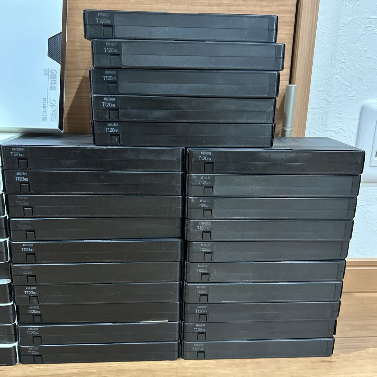 TDK T120HS maxell T120 VHS 他　ビデオテープまとめ売り 48本①_画像2