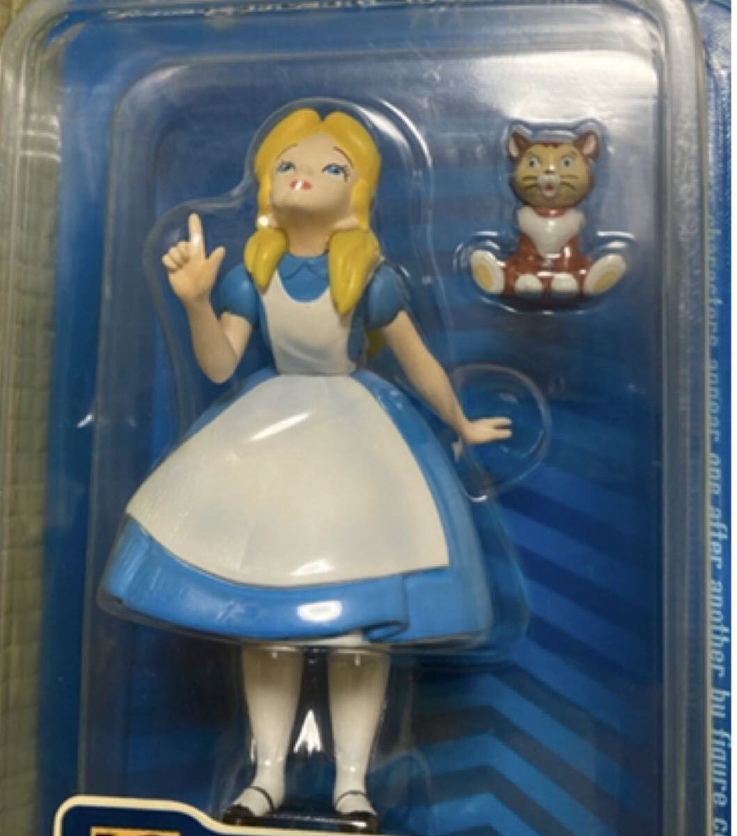 ディズニーマジカルコレクション★不思議の国のアリス ふしぎの国のアリス★アリスとチシャネコ＆ホワイトラビット2種★未開封★チシャ猫_画像4