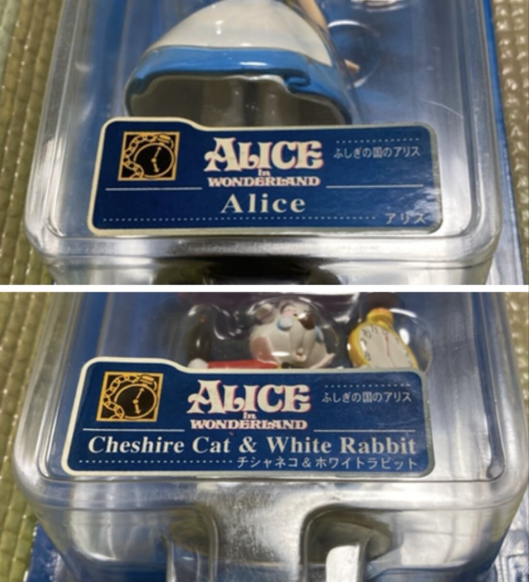 ディズニーマジカルコレクション★不思議の国のアリス ふしぎの国のアリス★アリスとチシャネコ＆ホワイトラビット2種★未開封★チシャ猫_画像6