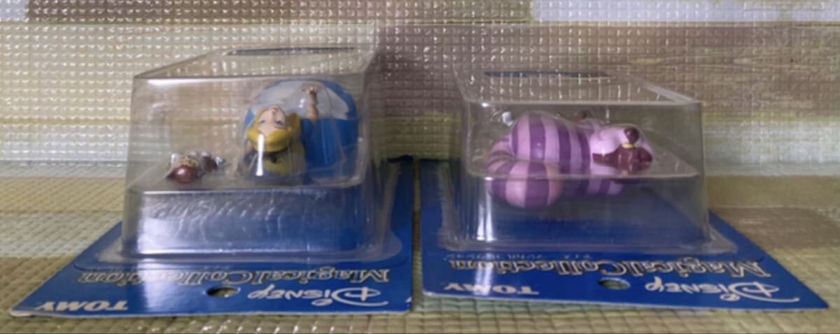 ディズニーマジカルコレクション★不思議の国のアリス ふしぎの国のアリス★アリスとチシャネコ＆ホワイトラビット2種★未開封★チシャ猫_画像9