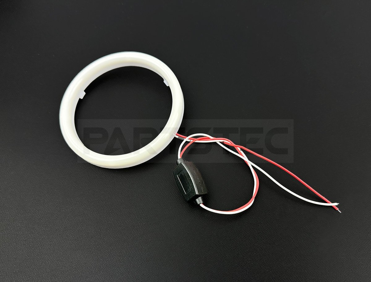  бесплатная доставка икаринг LED высокая яркость COB Angel кольцо 90Φ белый 2 шт. комплект передняя фара обработка custom /156-91x2 SM-N