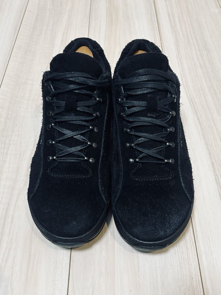 サンローラン パリ ジャンプ スニーカー 41 アンソニーヴァカレロ ブラックスエード レザースニーカー ローカットスニーカー_画像3