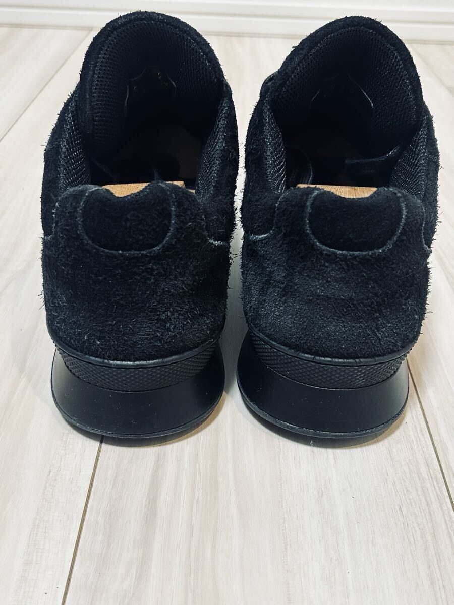 サンローラン パリ ジャンプ スニーカー 41 アンソニーヴァカレロ ブラックスエード レザースニーカー ローカットスニーカー_画像6