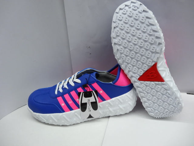 バートル3302 セーフティースニーカー (かかとが踏める2WAYタイプ) ネイビーブルー Mサイズ 3980円(税込み)_画像3