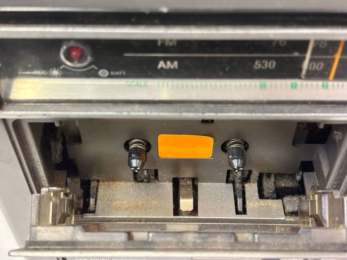 SONY■ソニー CF-1490 FM/AMラジオカセットレコーダー ・ 動作未確認■ジャンク品_画像9