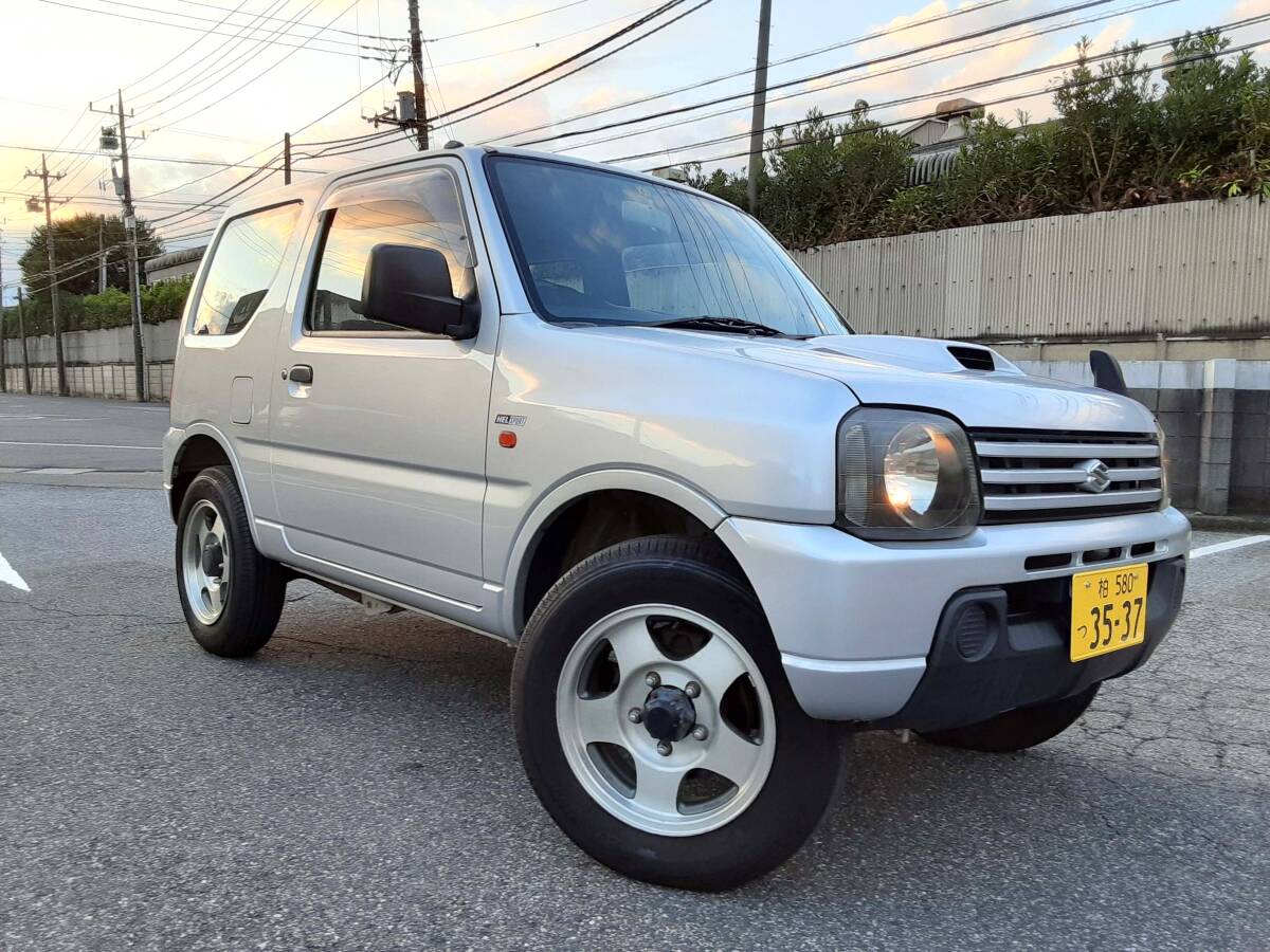 程度良好★車検取立てR9年11月★ジムニー4WDXGターボ★楽々オートマ★ターボ交換済/タイヤ残溝タップリ/アルミ★機関快調/内外装綺麗_画像1