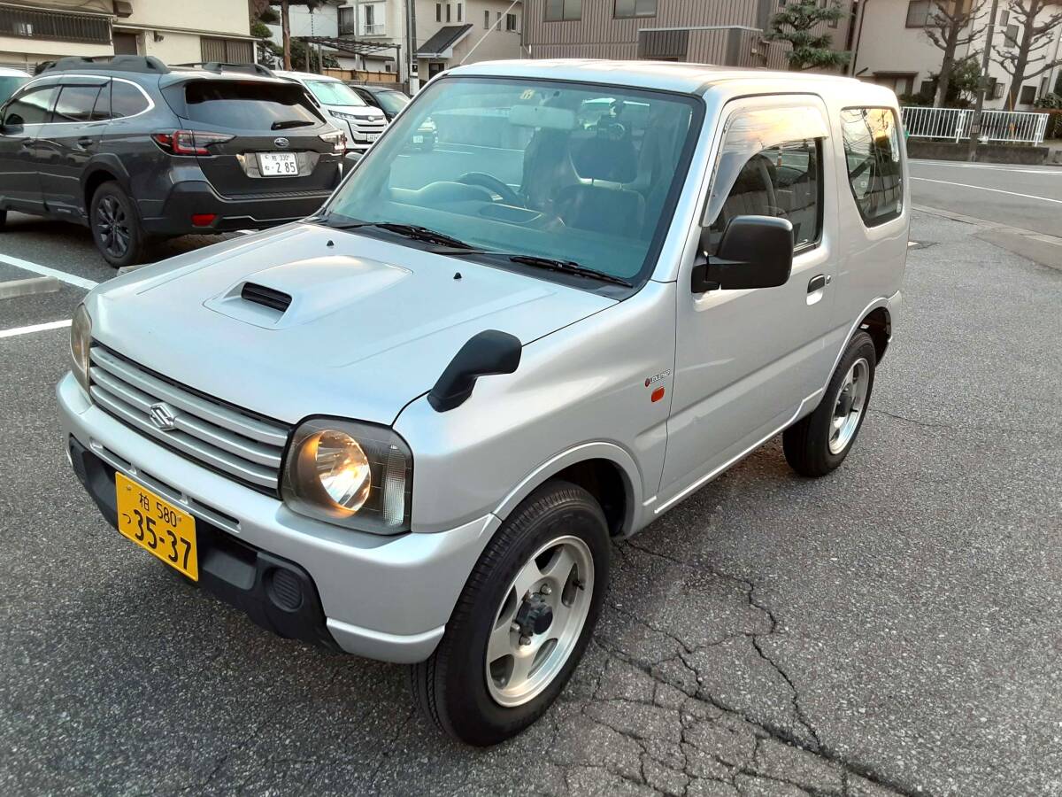 程度良好★車検取立てR9年11月★ジムニー4WDXGターボ★楽々オートマ★ターボ交換済/タイヤ残溝タップリ/アルミ★機関快調/内外装綺麗_画像3