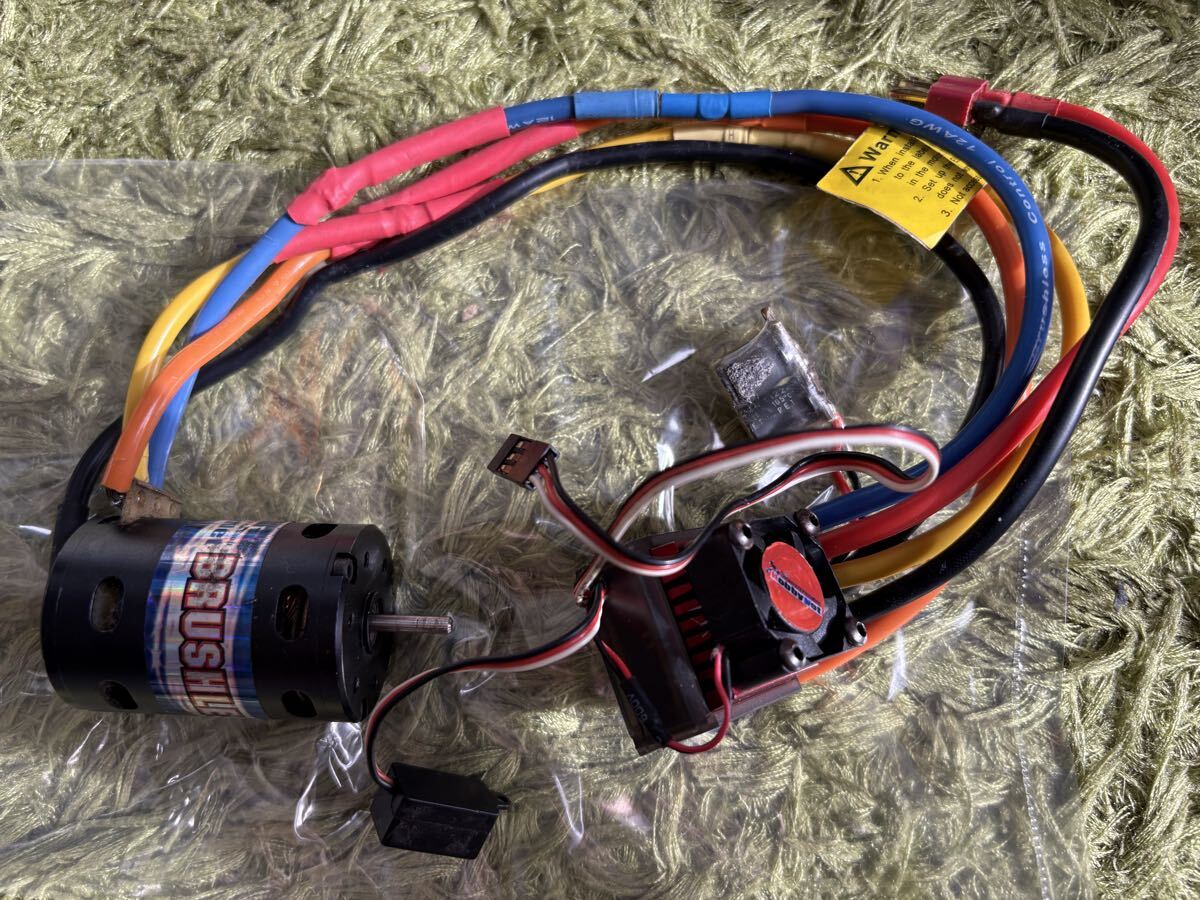  радиоконтроллер RC бесщеточный усилитель SS120A бесщеточный motor 7.5T HOBBYNET хобби сеть ремонт есть 