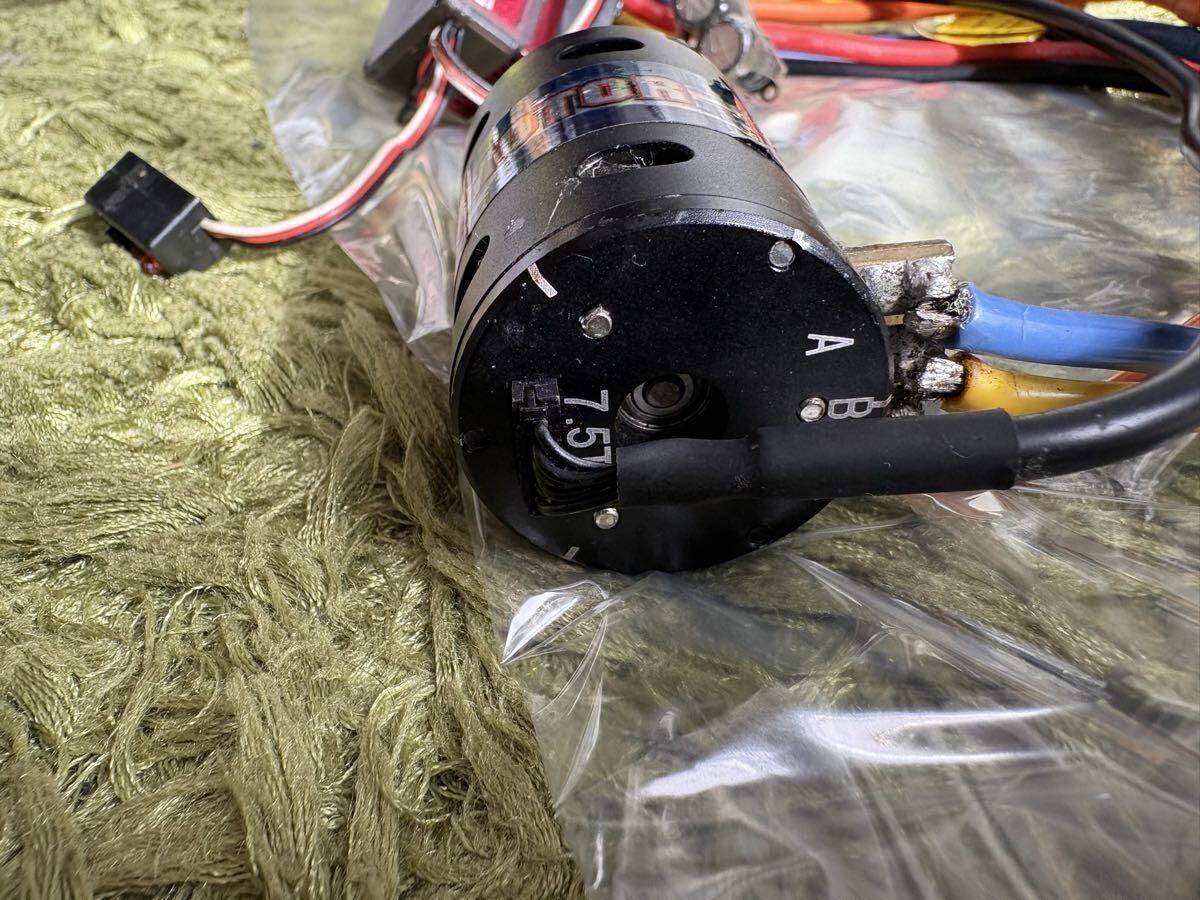  радиоконтроллер RC бесщеточный усилитель SS120A бесщеточный motor 7.5T HOBBYNET хобби сеть ремонт есть 