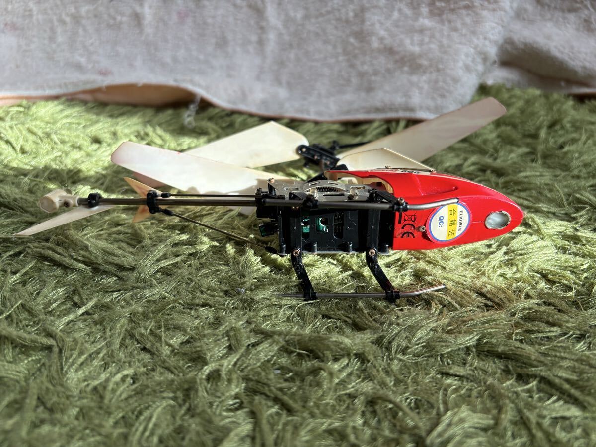 ラジコン　RC ヘリコプター　京商　EGG KYOSHO 動作未確認　_画像8