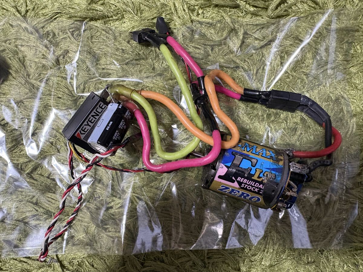 ラジコン RC アンプ　A-01 　モーター　T-MAX FLT ZERO ESC FET キーエンス　KEYENCE バック無し ヨコモ　yokomo_画像1