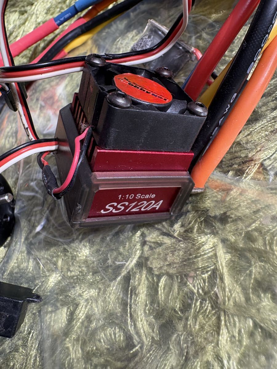  радиоконтроллер RC бесщеточный усилитель SS120A бесщеточный motor 7.5T HOBBYNET хобби сеть ремонт есть 