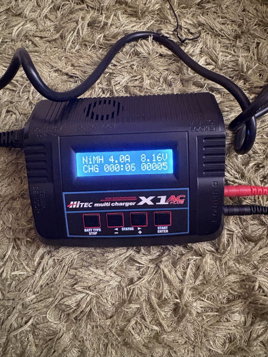 ラジコン RC 充電器 マルチチャージャー HiTEC multi charger X1 AC PLUS _画像2