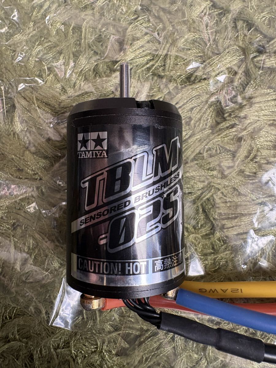 ラジコン　RC ブラシレスアンプ　TBLE-02S ブラシレスモーター　TBLM-02S 15.5T タミヤ　TAMIYA 田宮_画像4