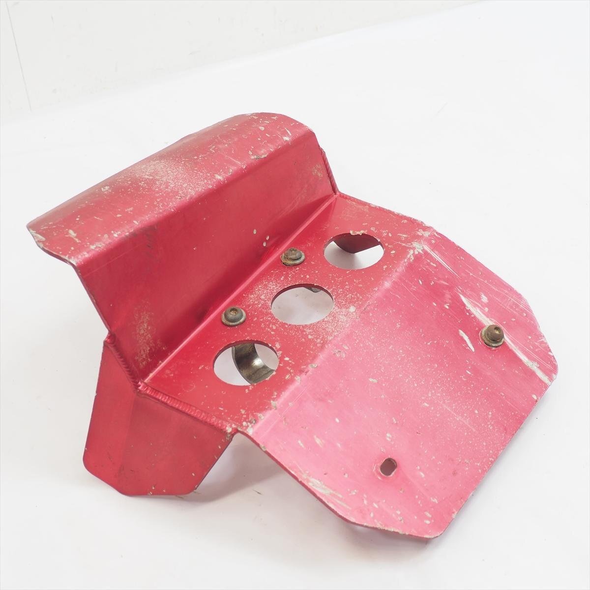 DT200WR 3XP モトスペース アンダーガード スキッドプレート アルミ エンジンガード_画像3