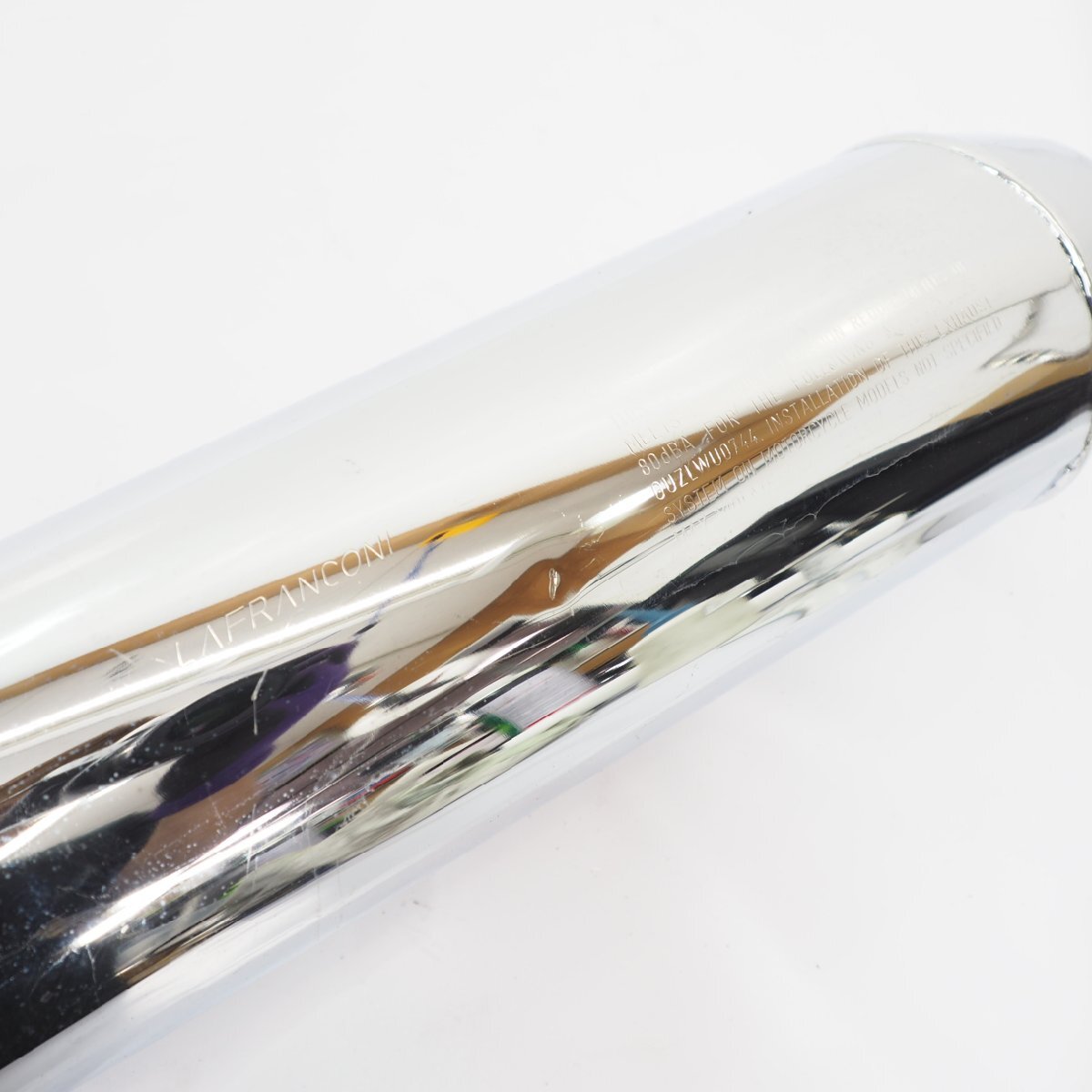 モトグッチMOTOGUZZI V7レーサー純正サイレンサー左 マフラー ZGU1026_画像7