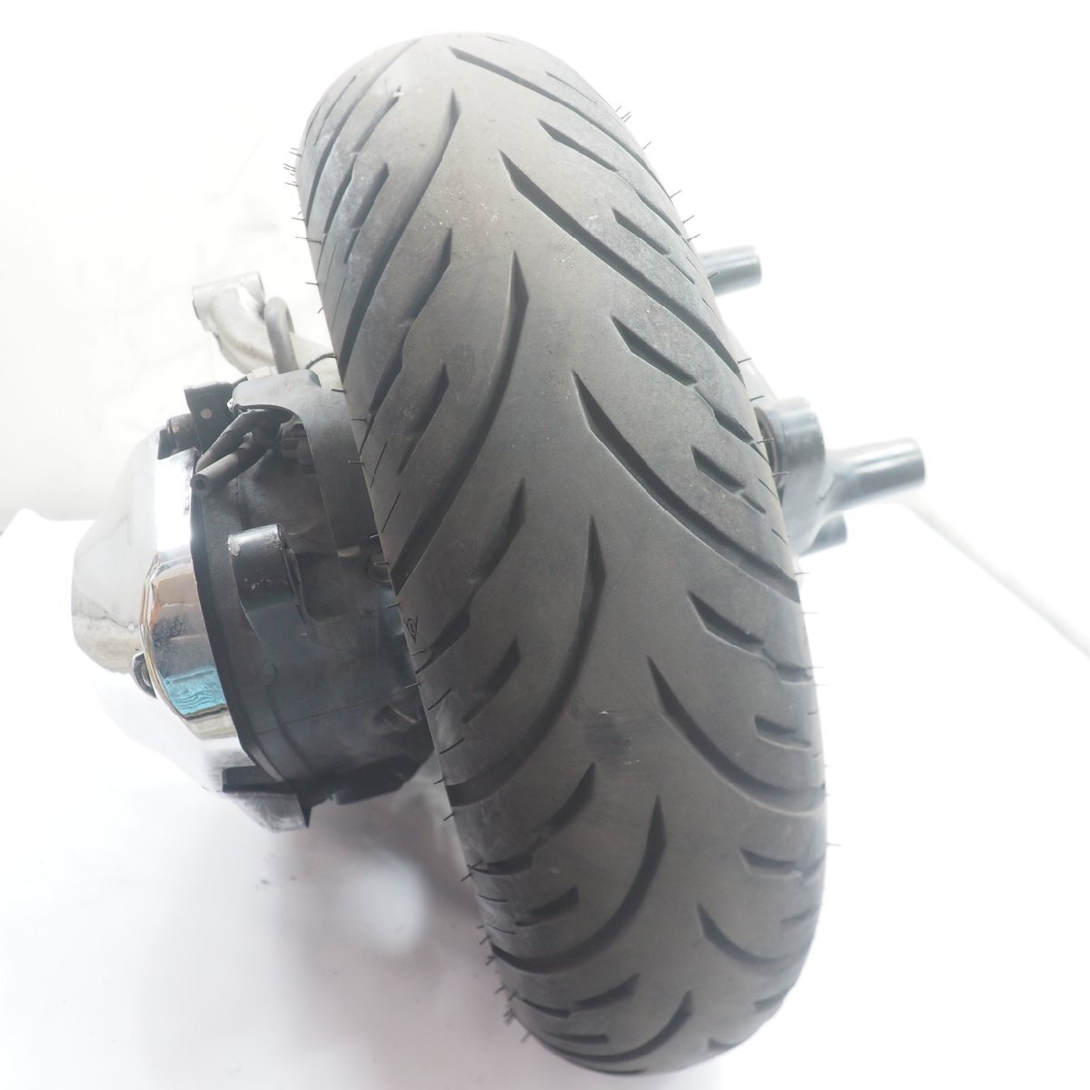 クランキングOK フォルツァZ エンジン 2006年 MF08 MF08-1313xxx engine forza 無限 セルモーター ホイール スイングアーム MF08E_画像10