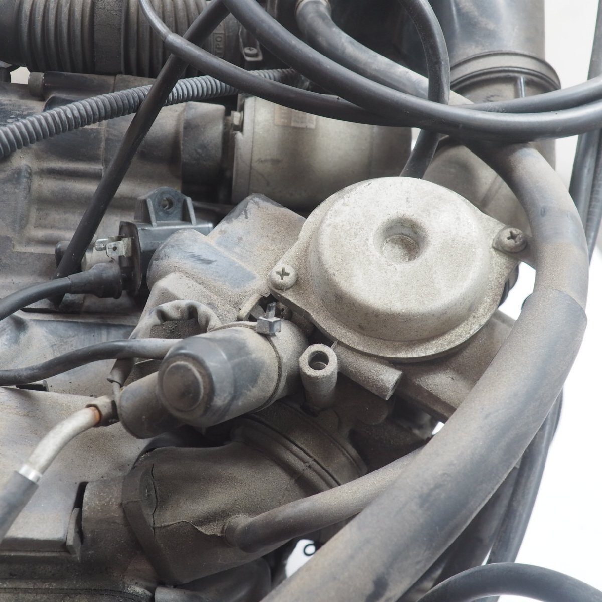 ベクスター150 エンジン CG42A-112xxx ヴェクスター engine G405 ホイール キャブレター エアクリーナー リアサス_画像4