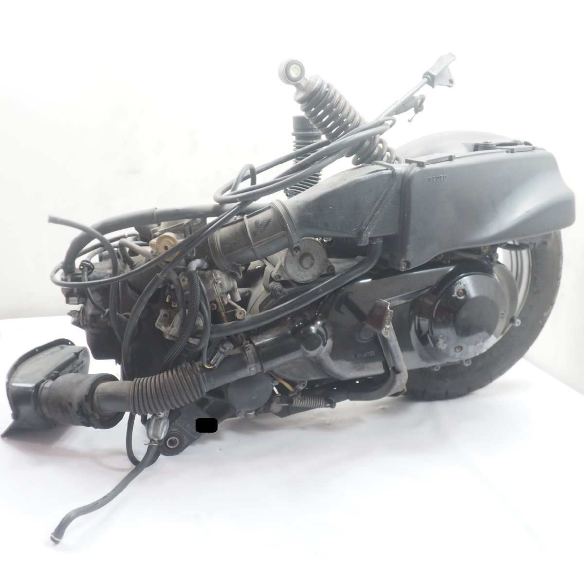 ベクスター150 エンジン CG42A-112xxx ヴェクスター engine G405 ホイール キャブレター エアクリーナー リアサス_画像5