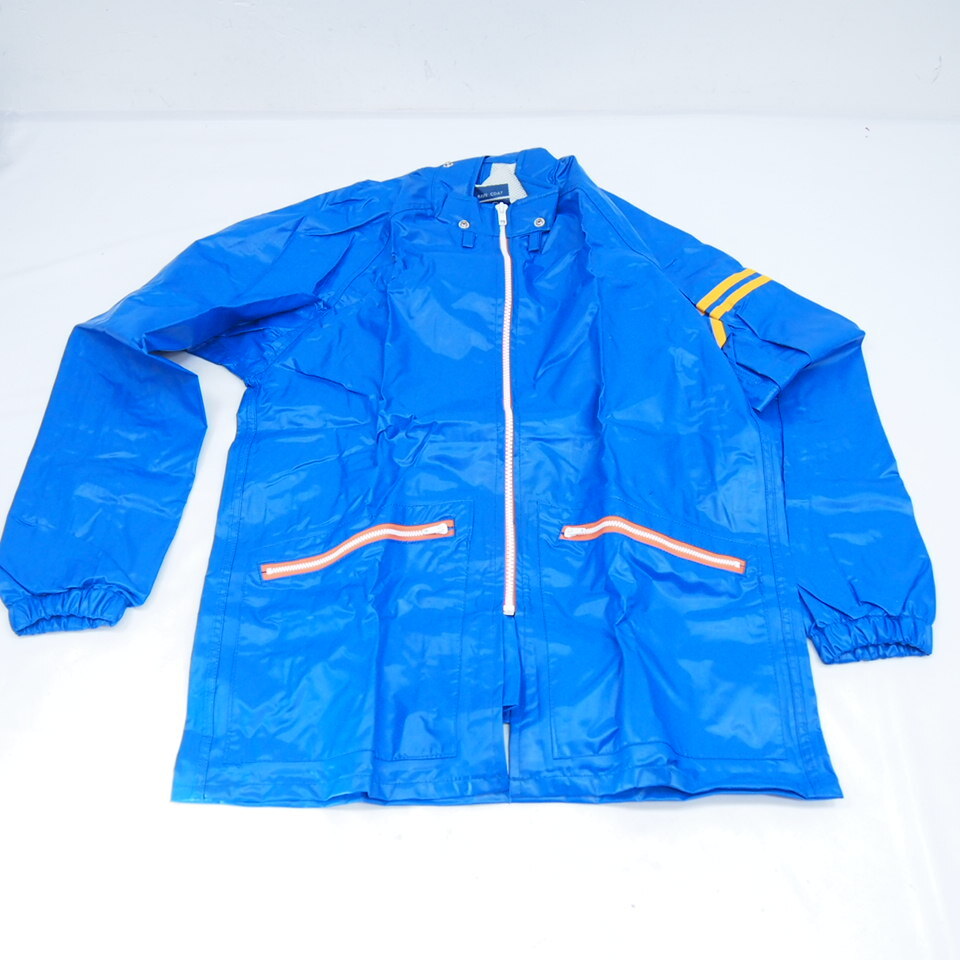 当時物!未使用!オスコデラックス オスコスポーツ レインコート レインウェア 雨具 カッパ Mサイズ ベスパ乗りの方に_画像4