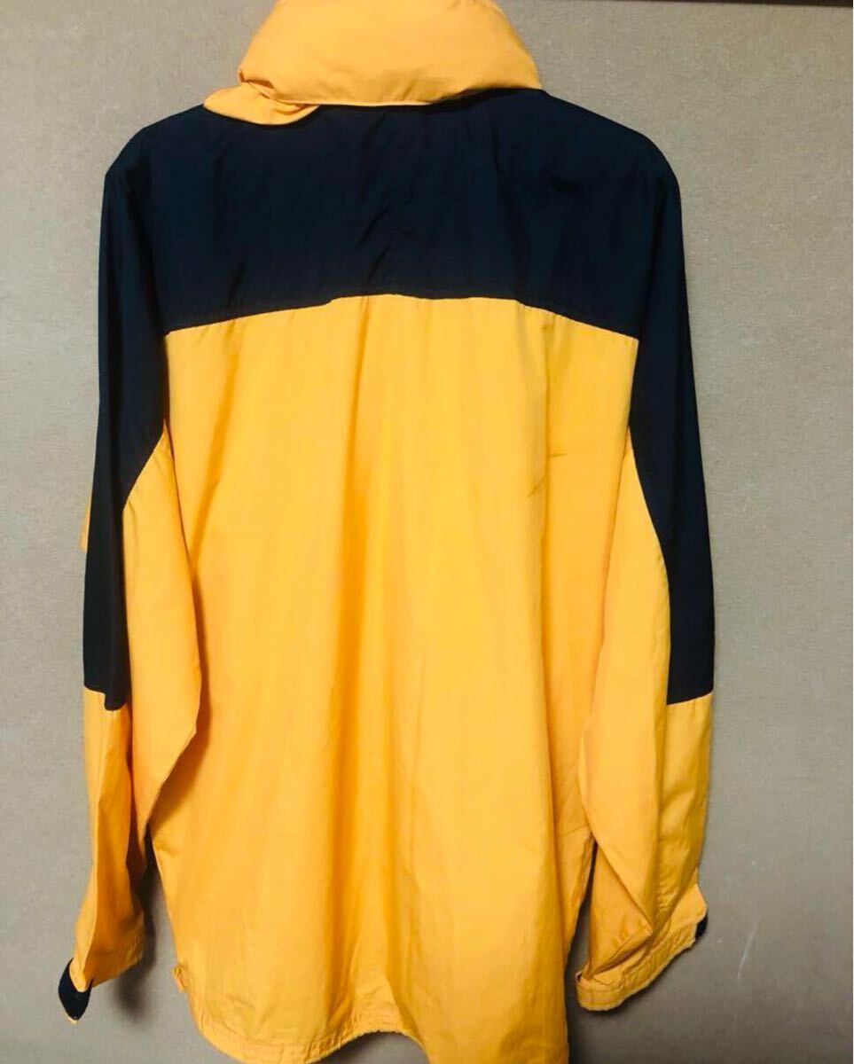 激レア 90S THE NORTH FACE アノラックジャケット マウンテンジャケット　黄／黒 ノースフェイス　L_画像2