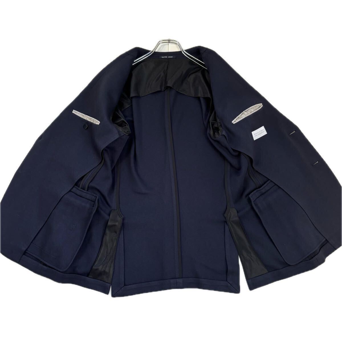 MACKINTOSH PHILOSOPHY マッキントッシュフィロソフィー トロッター TROTTER テーラードジャケット ストレッチ ネイビー 紺色 38R メンズ_画像8