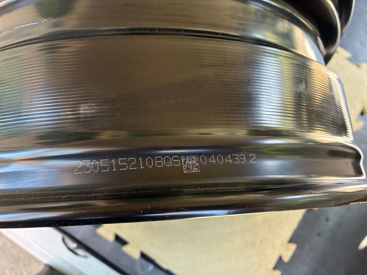 新車外し トヨタ 新型 60系 プリウス 純正 スチールホイール4本セット 17インチ6.5J+40 114.3-5H 熊本(送料安い) C-HR スタッドレス用に_画像8