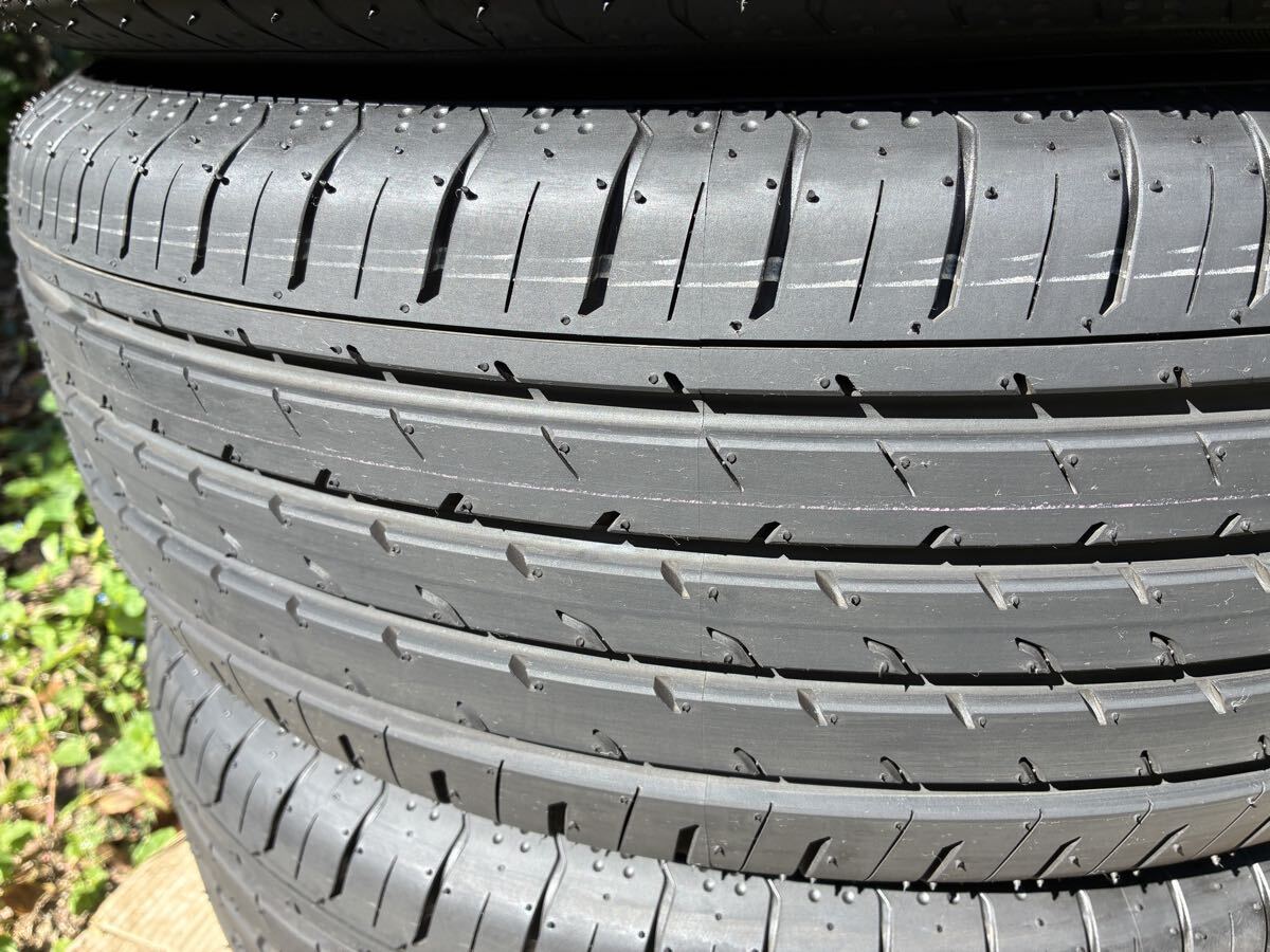 新車外し ヨコハマ アドバン ADVAN V03 225/65R17 タイヤ4本セット アルファード 純正 2024年40週製 熊本(送料安い) エクストレイル CX-5_画像3