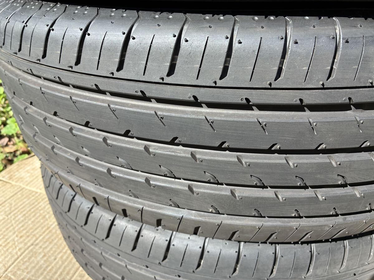 新車外し ヨコハマ アドバン ADVAN V03 225/65R17 タイヤ4本セット アルファード 純正 2024年40週製 熊本(送料安い) エクストレイル CX-5_画像4
