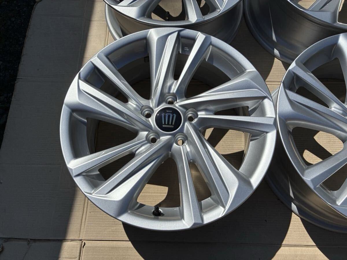 新車外し トヨタ 新型 クラウン クロスオーバー 純正ホイール4本セット 18インチ7J+40 114.3-5H 熊本(送料安い) スタッドレス用に_画像3